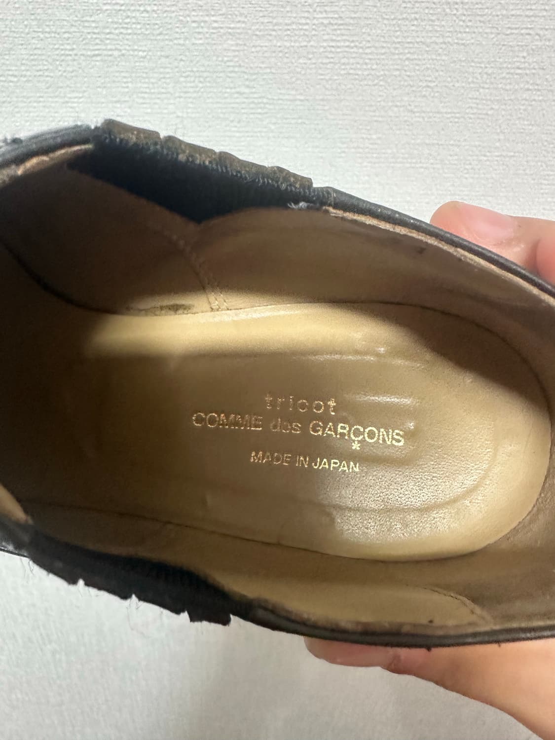 꼼데가르송 트리콧 더비슈즈 상품이미지4