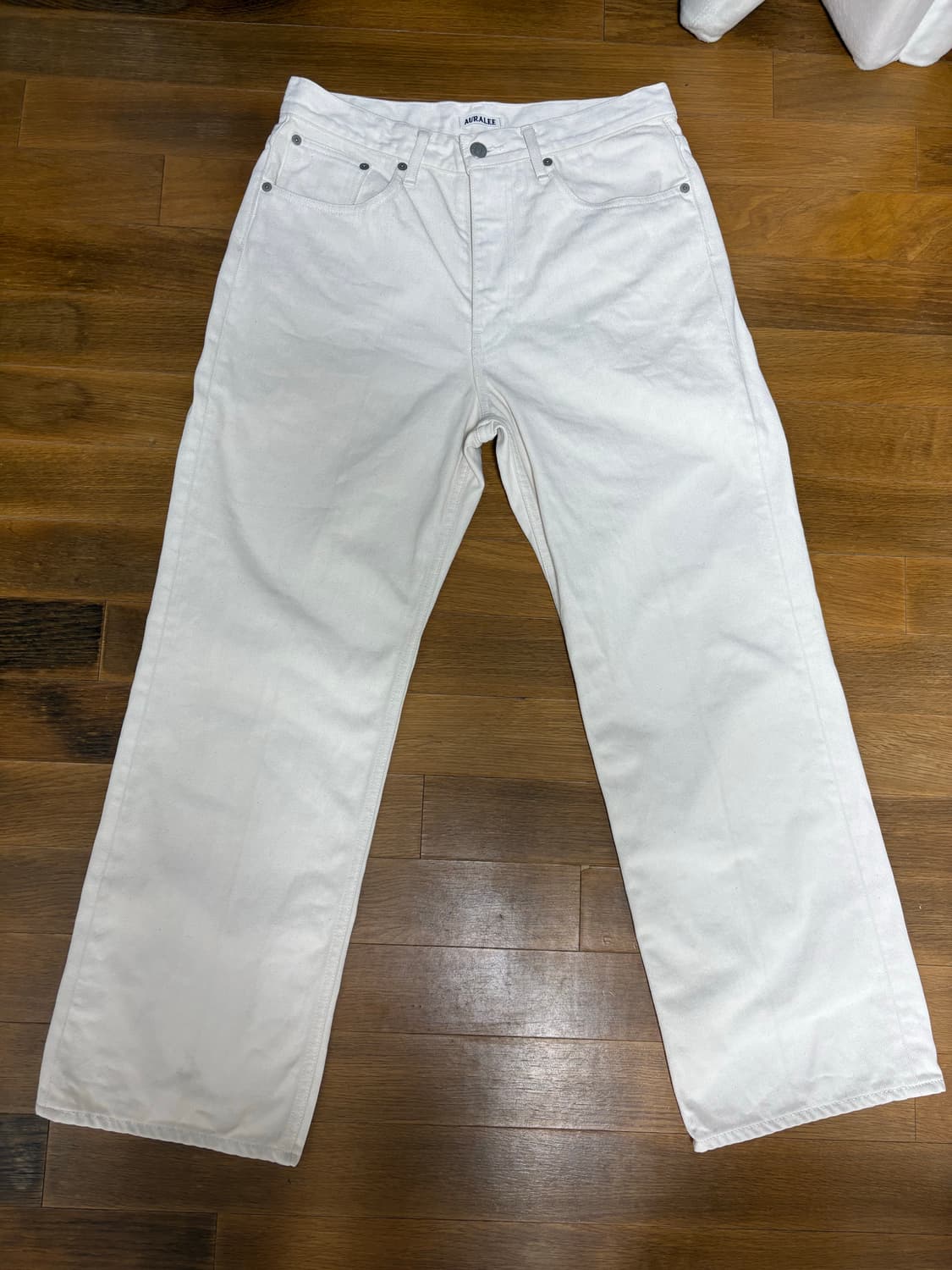 오라리 5p 아이보리 데님 32사이즈 상품이미지1