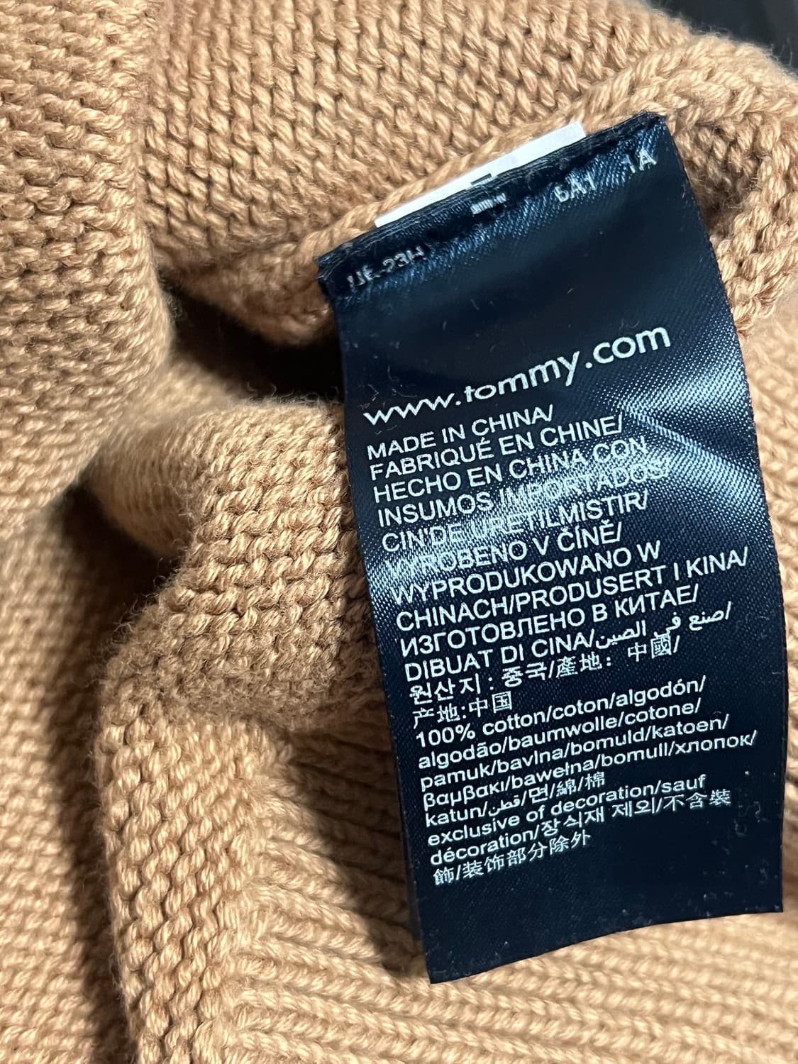 타미힐피거 니트 (L) 상품이미지3