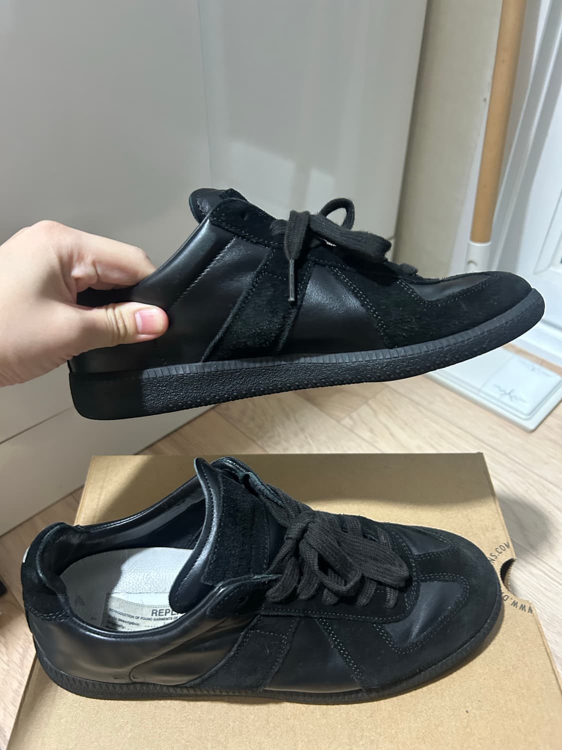 마르지엘라 독일군 올블랙 사이즈 39(250) 상품이미지2