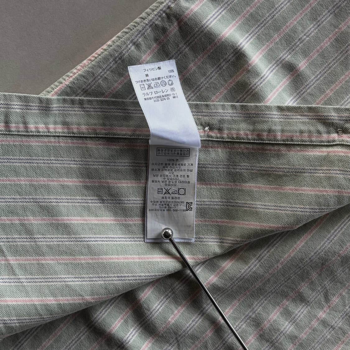 [S]폴로 랄프로렌 스트라이프 옥스포드 셔츠 상품이미지9