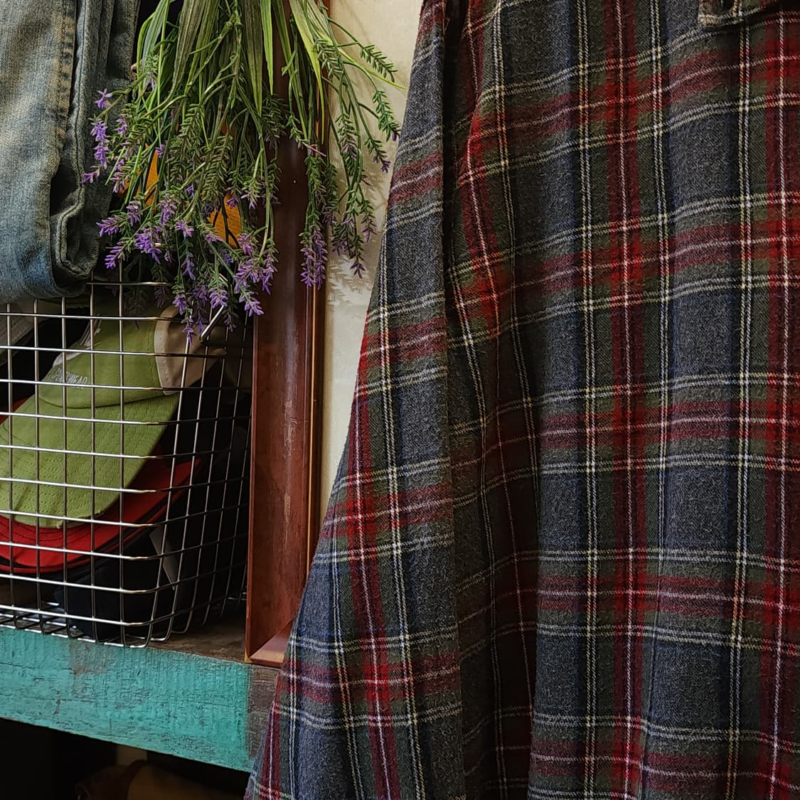 90s 엘엘빈 체크셔츠 플란넬 셔츠 헤비코튼 워크셔츠 아메리칸 체크 xl 상품이미지6