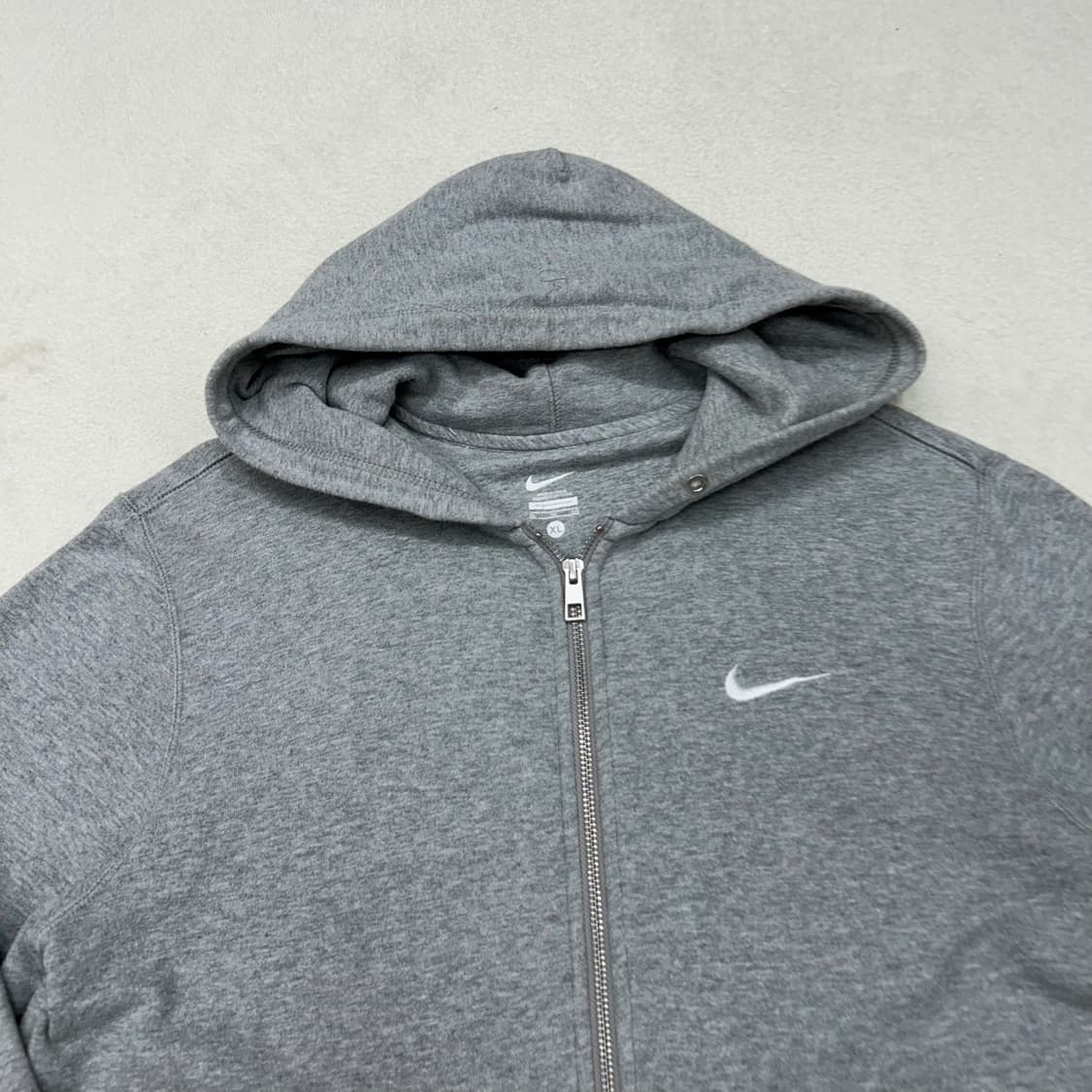 Nike swoosh small logo hood zip-up 상품이미지5