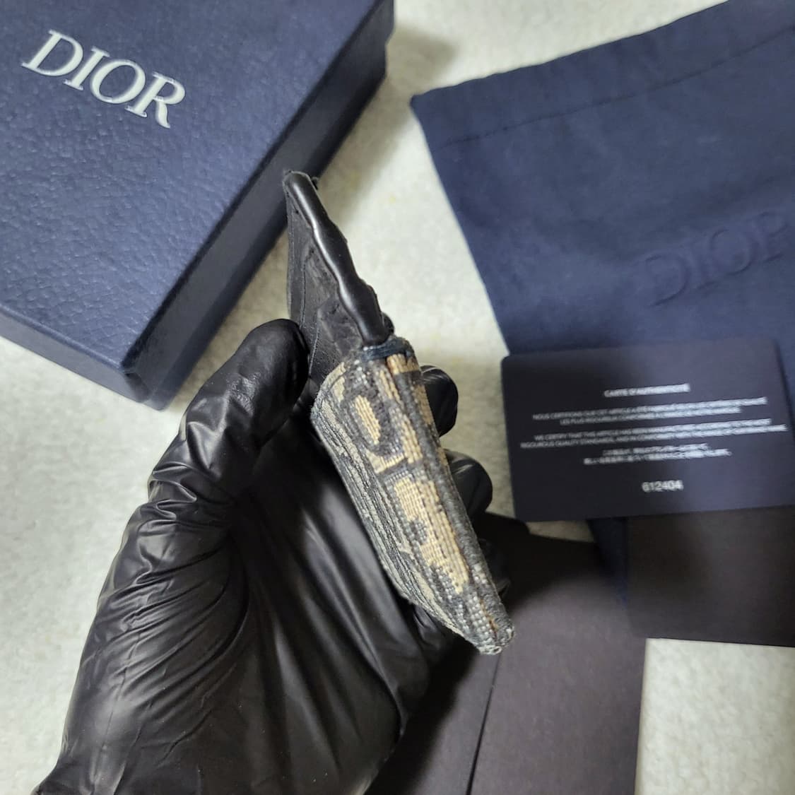 [풀구성] 디올 오블리크 카드홀더 카드지갑 상품이미지4