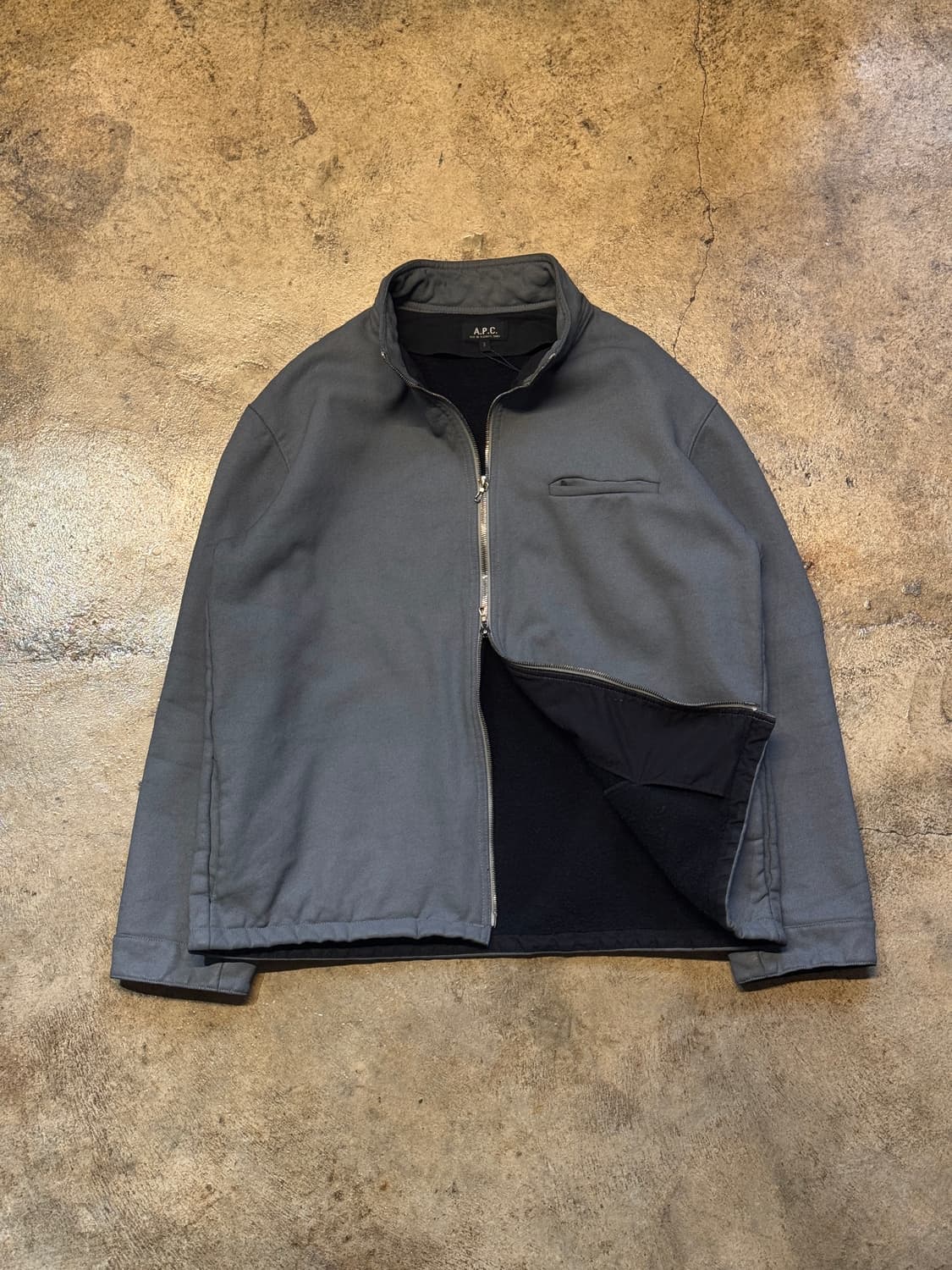 L-XL ) A.P.C HIVER 2000 Moleskin Jacket 상품이미지2