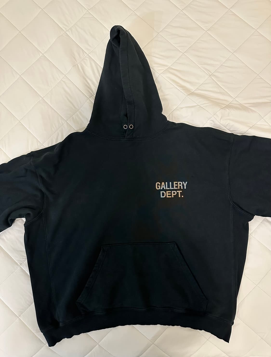갤러리 디파트먼트 90's 로고 후드티(빈티지 블랙) 상품이미지1