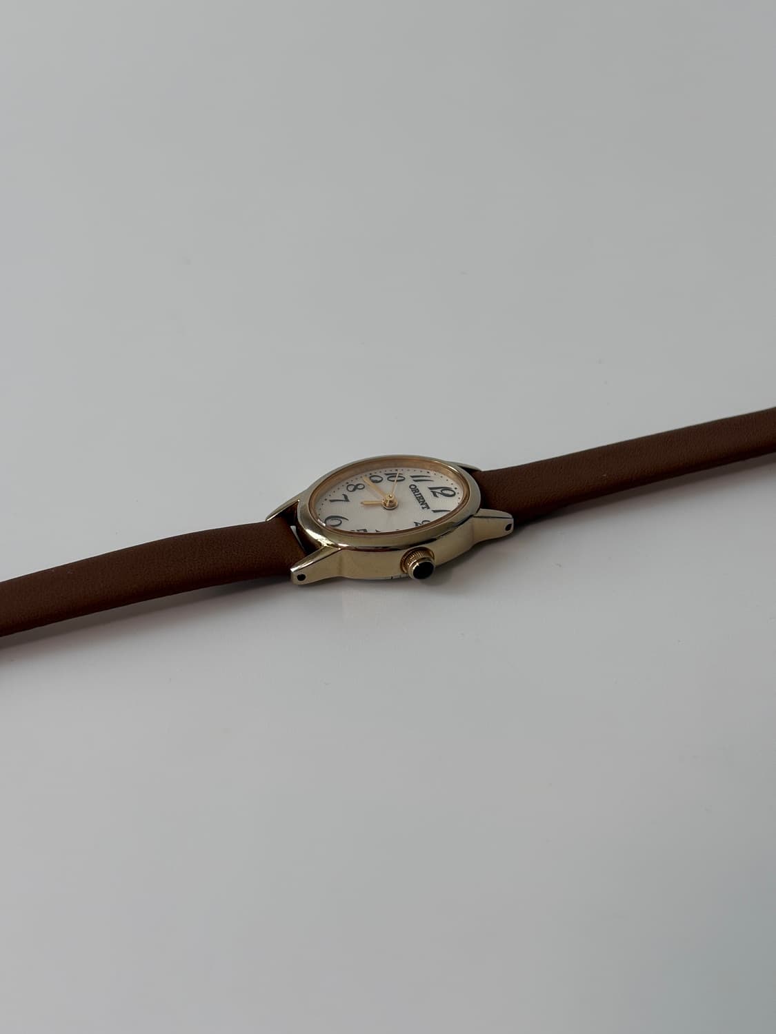 1990s Arabic Gold Oval Ladies Quartz 상품이미지4