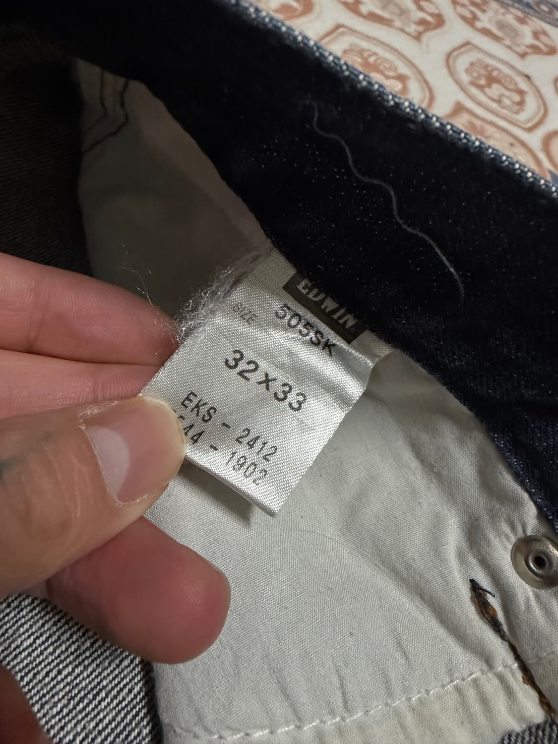 에드윈 슬림스트레이트 데님 상품이미지3