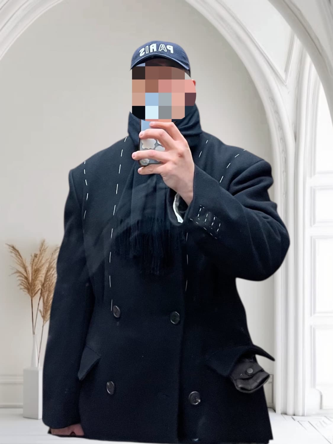 마르지엘라 무지라벨 가봉스티치 오버코트 상품이미지9