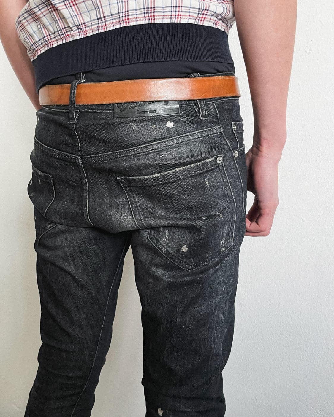 디스퀘어드2 프런트지퍼 섹슈얼 슬림핏 데님 상품이미지4