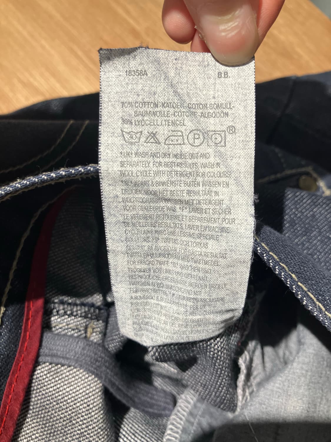 29) Levi's 엔지니어드 데님 5부 하프 팬츠 상품이미지9