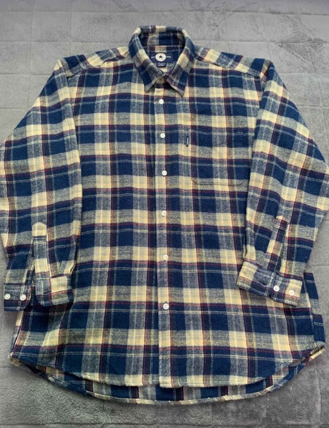 컨버스 재팬 플란넬 체크셔츠 L 상품이미지1