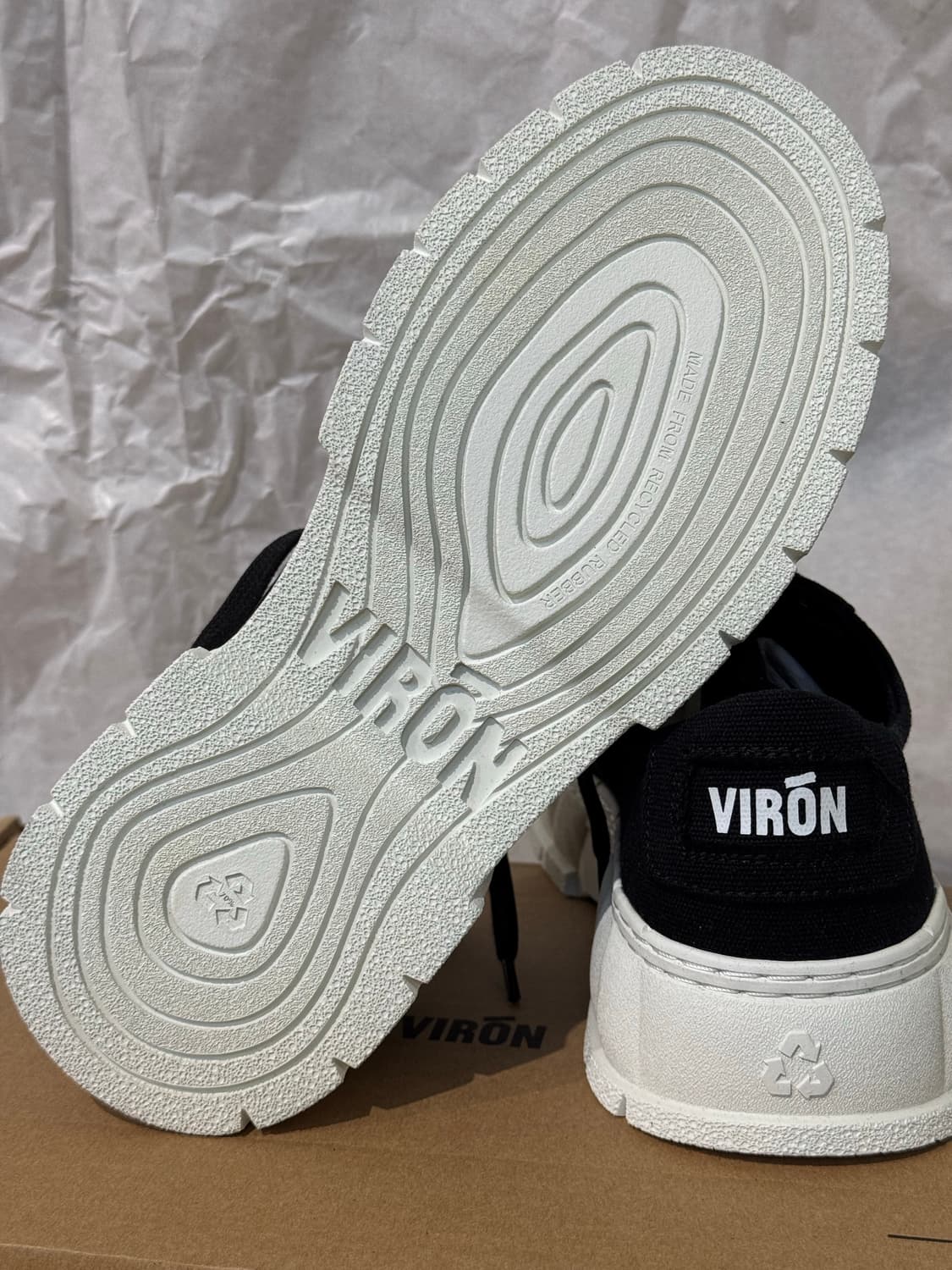 VIRON 리사이클 캔버스 슈즈 블랙 상품이미지5