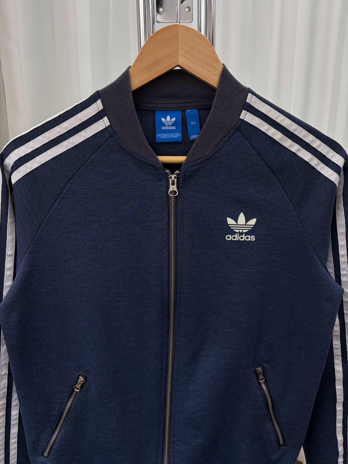 [L]아디다스 트레포일 SST 네이비 트랙탑 져지 상품이미지7