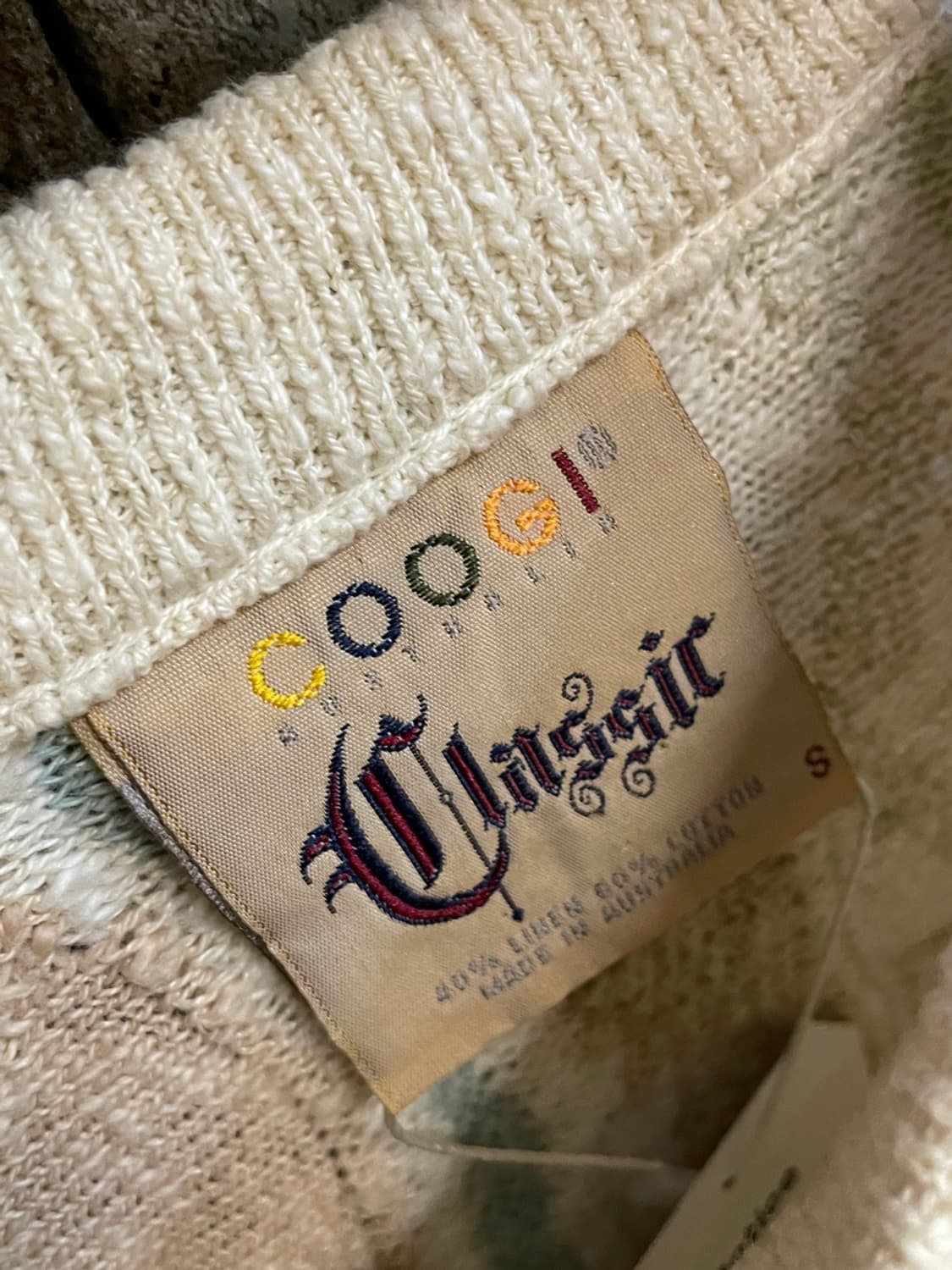 쿠지 Coogi OG 케이블 니트  상품이미지5