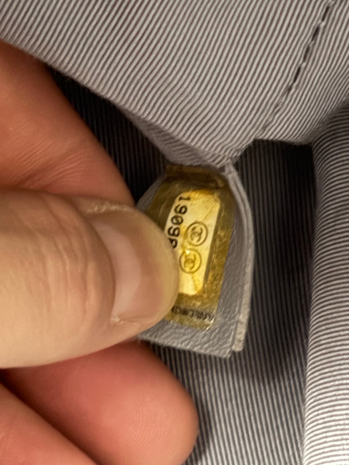 샤넬 서프백 네이비 은장 상품이미지6