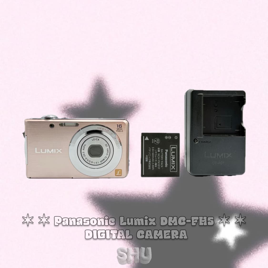 파나소닉 루믹스 DMC-FH5 빈티지 디카 핑크 상품이미지2