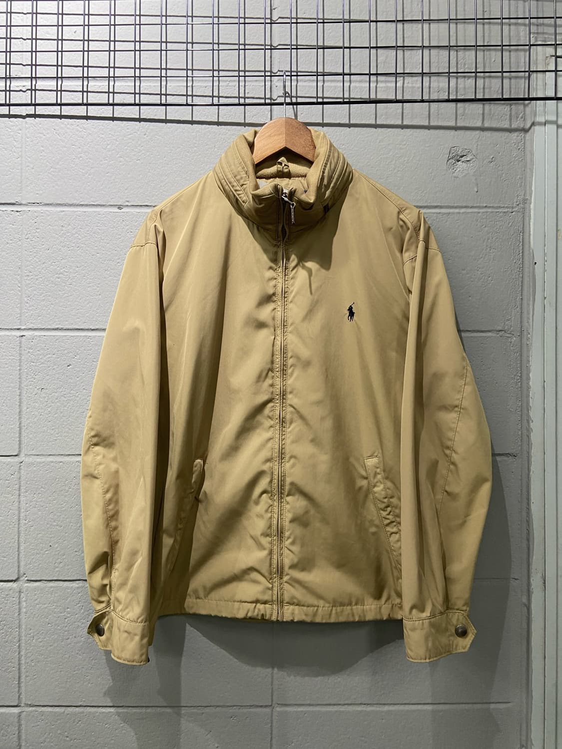 폴로 블루종 자켓 베이지 상품이미지1