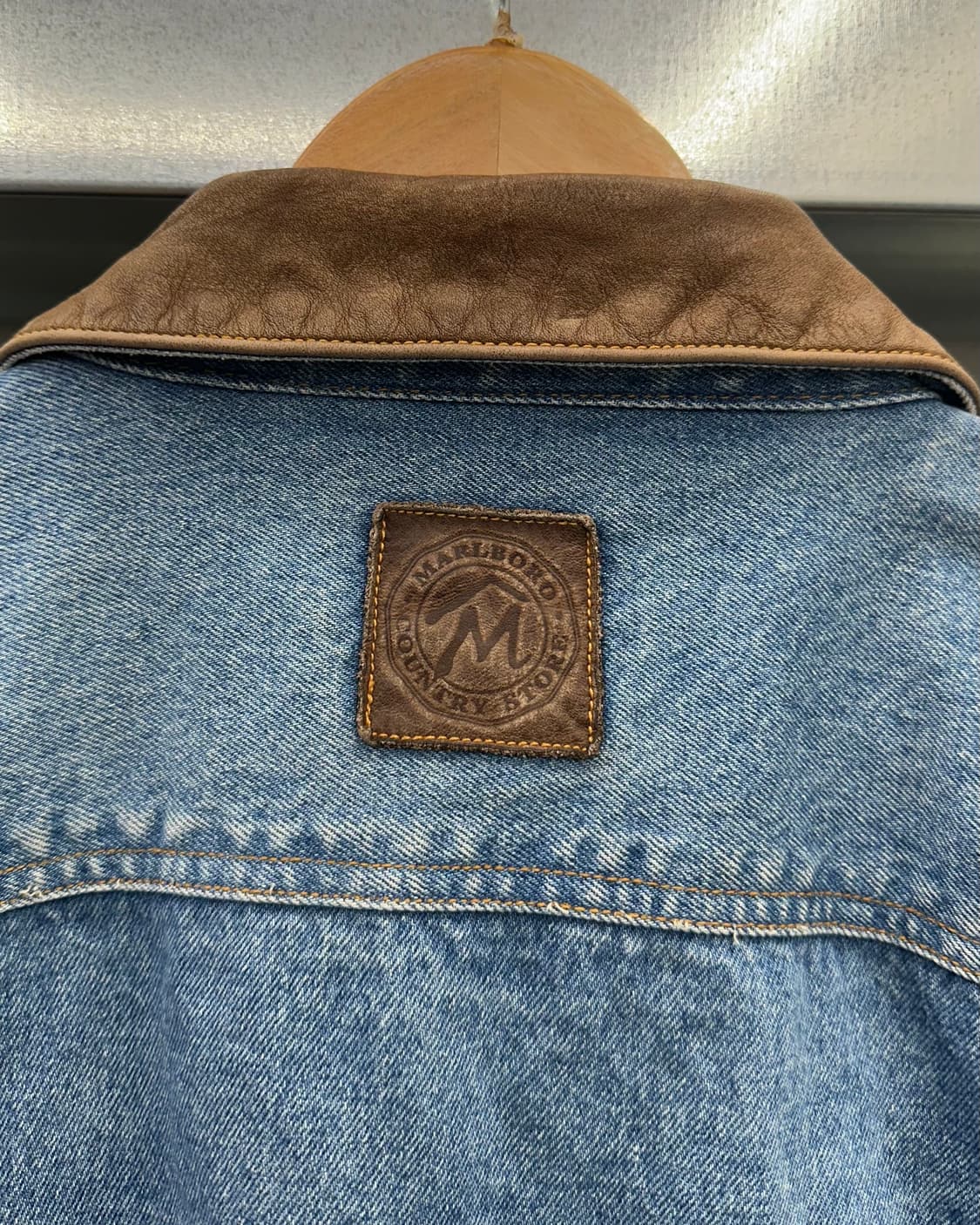 (2XL)90'S MARBORO COUNTRY 청자켓-M1899 상품이미지5