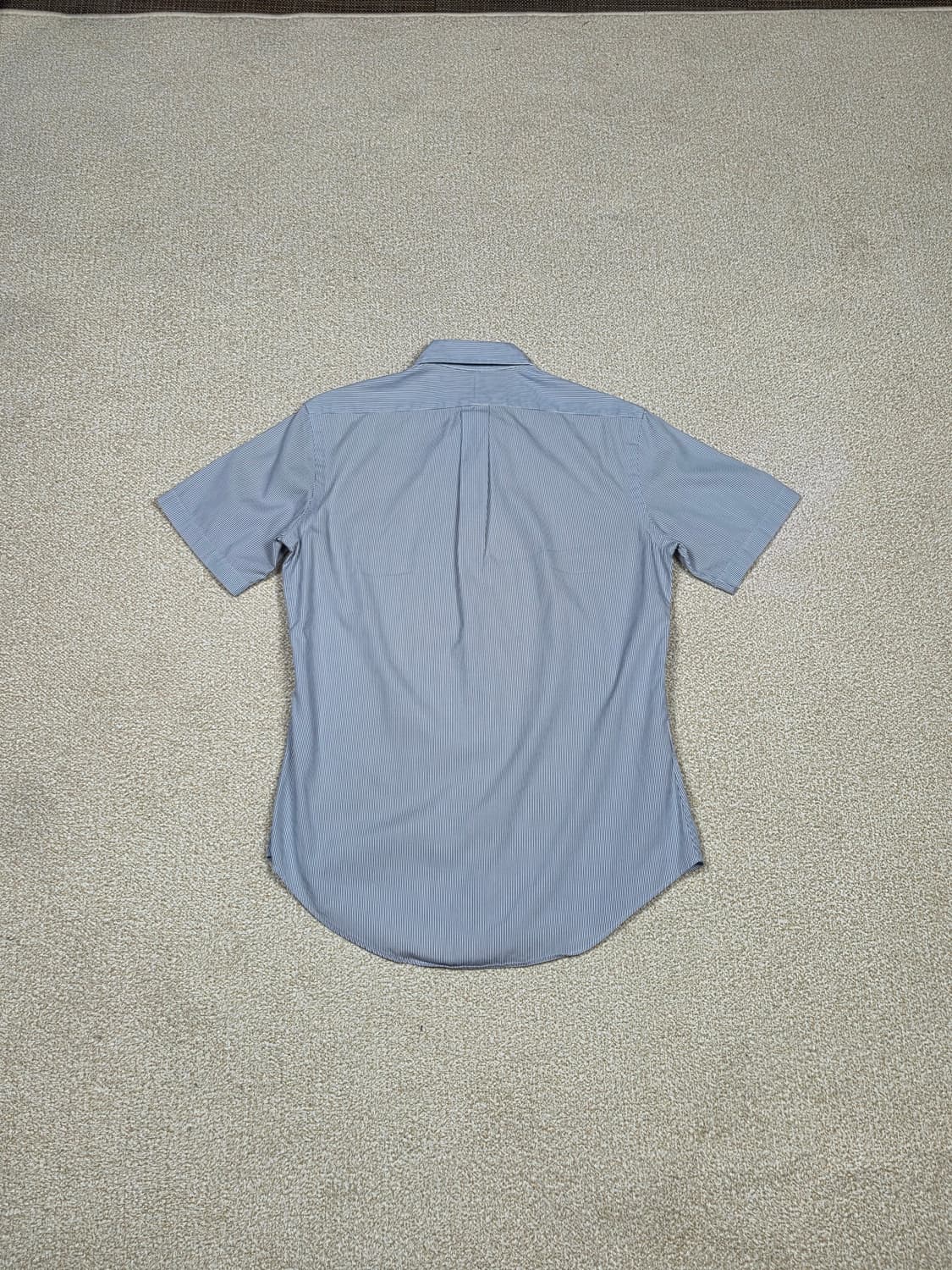 [폴로 랄프로렌] 커스텀 핏 스트라이프 코튼 반팔 셔츠 | S00071 상품이미지7