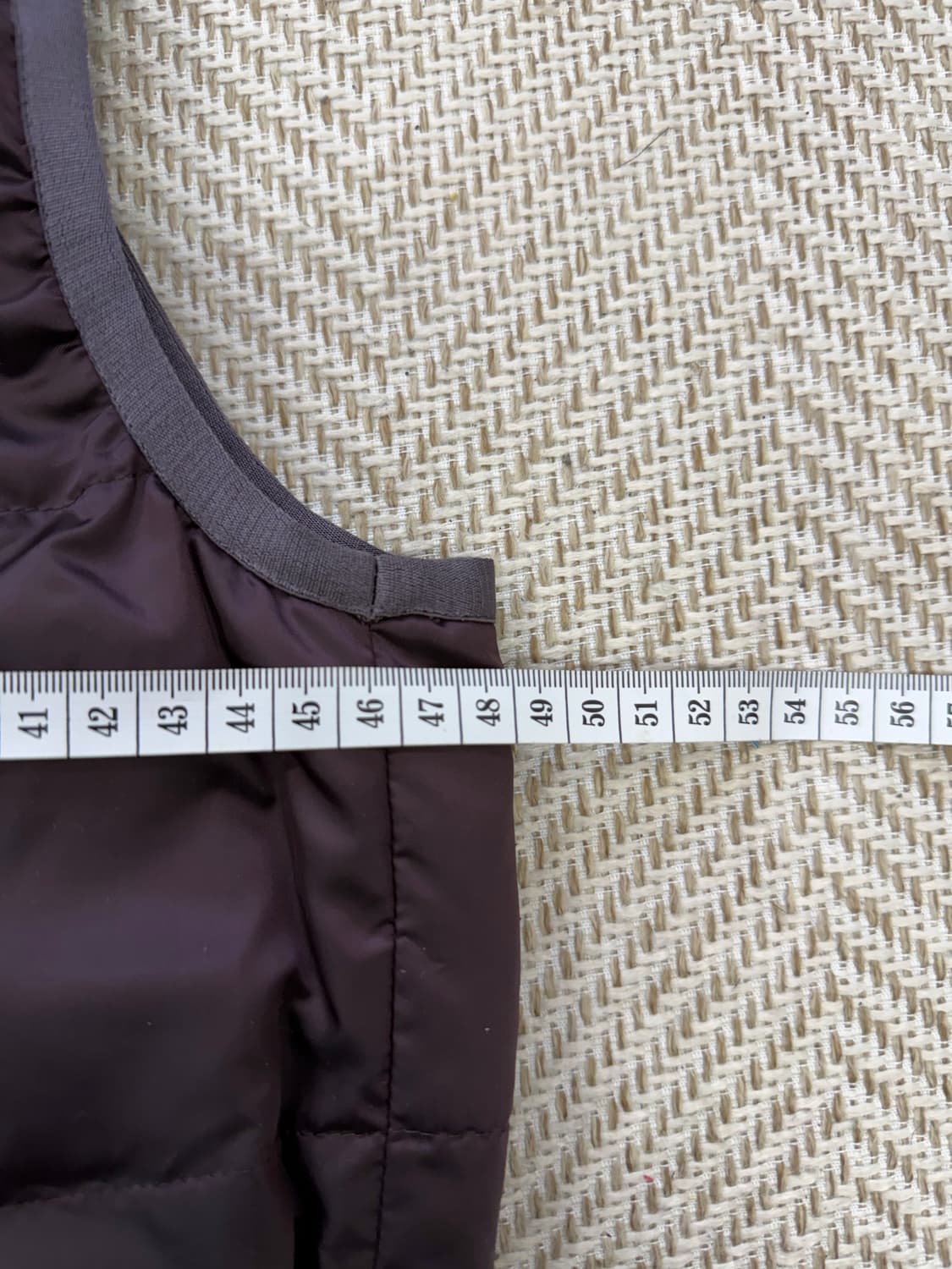 정품) 랑방 한섬 여성 경량 패딩조끼 38 상품이미지9