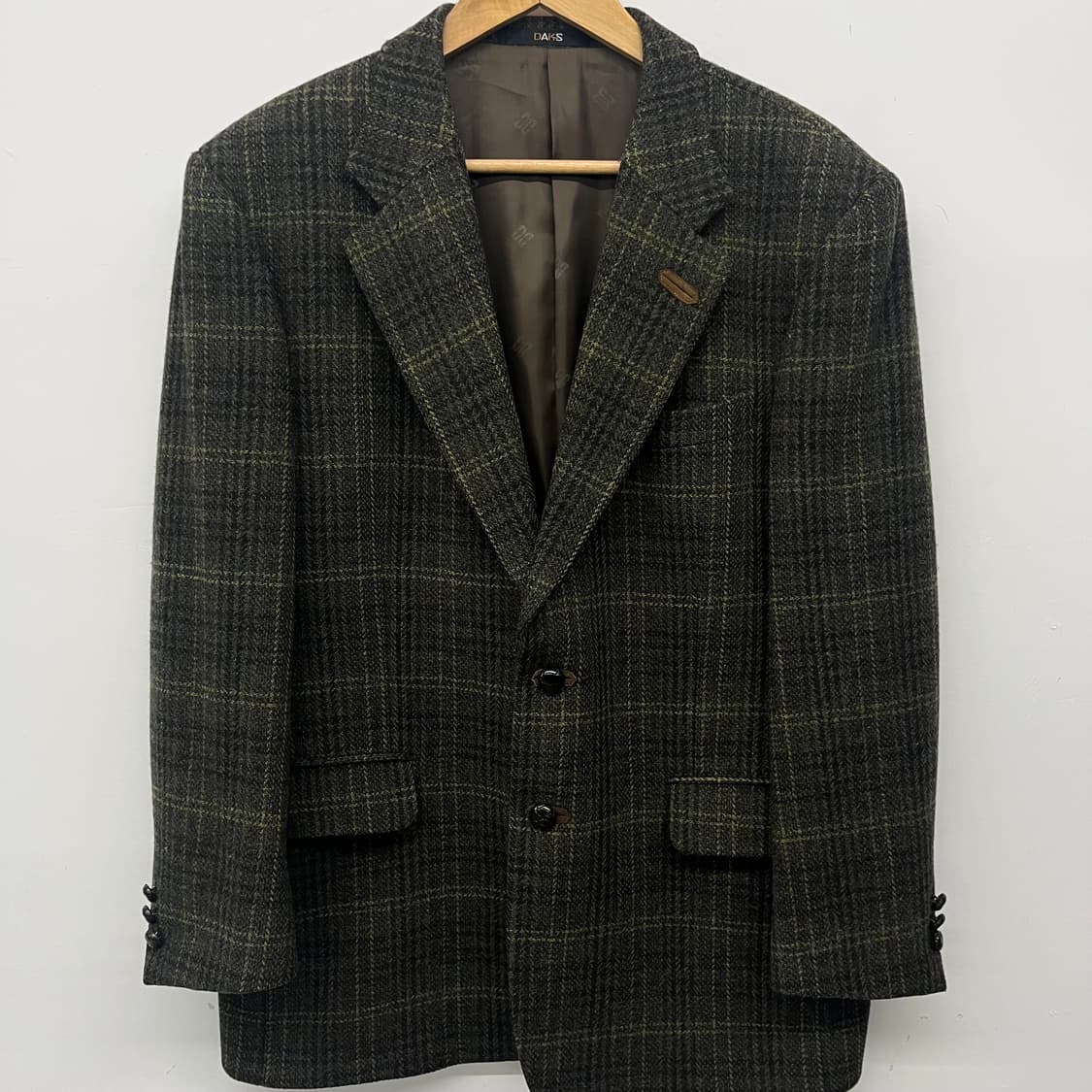 닥스 체크 울 자켓 남 xl 상품이미지2