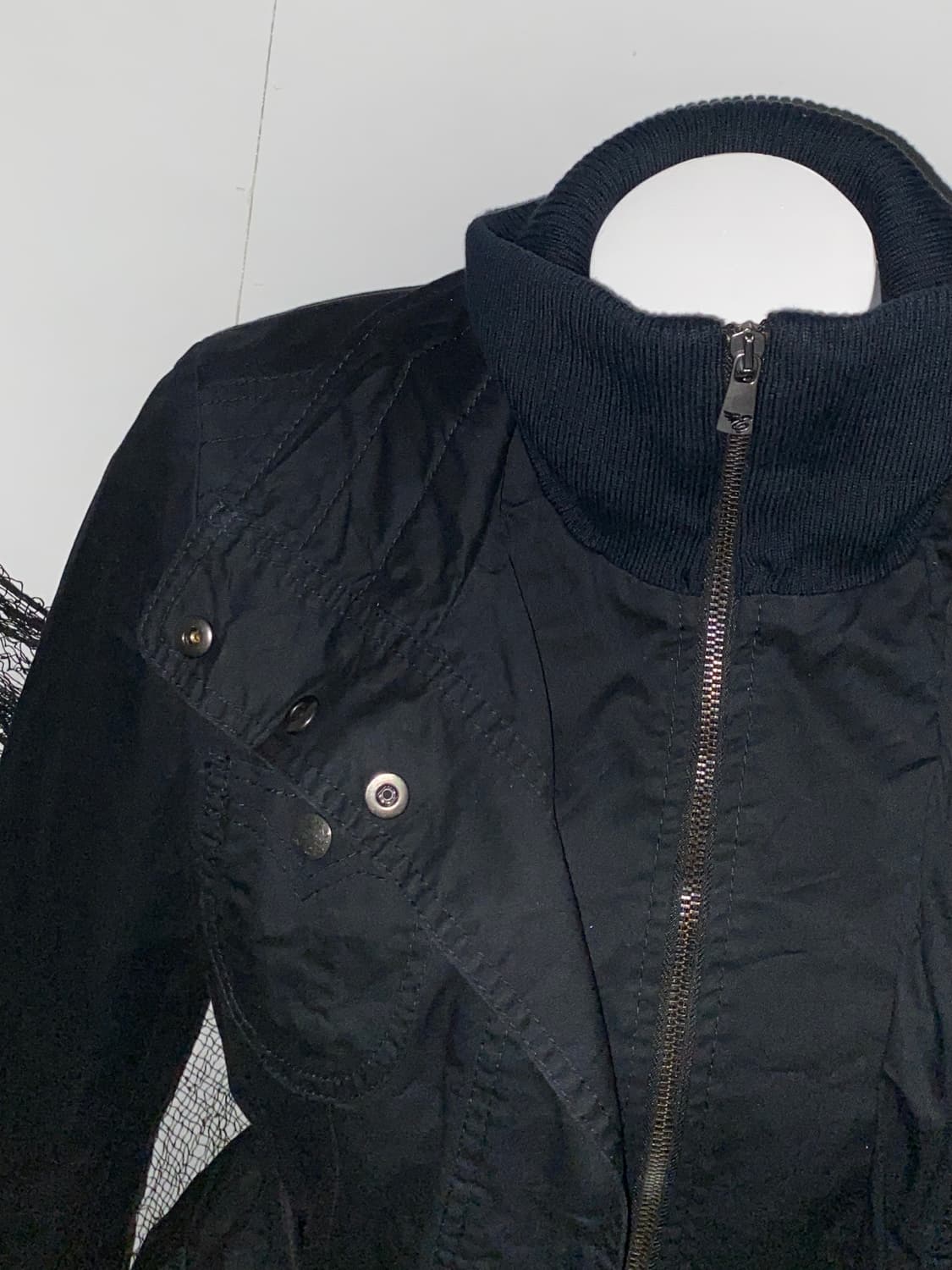 ꒰ঌ 하이넥 오네갸루 펑크 자켓 ໒꒱ 상품이미지6