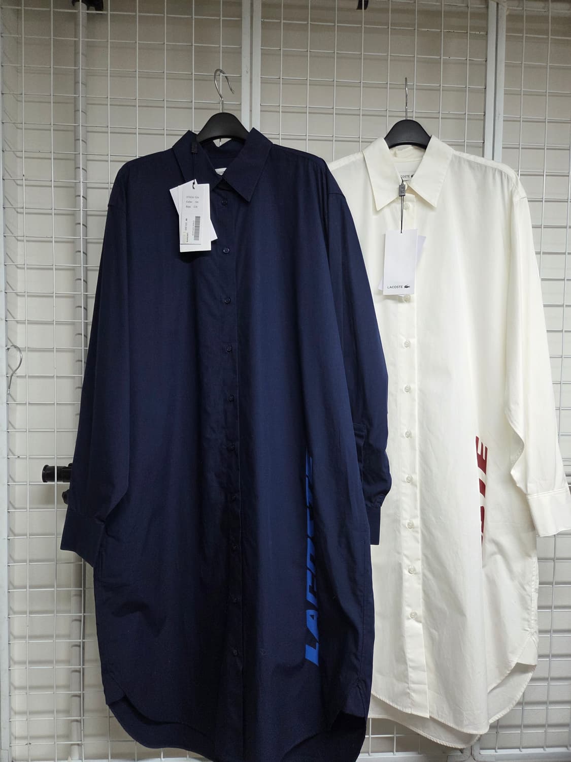 라코스테 셔츠 롱원피스 (새상품) 원가36만 상품이미지3