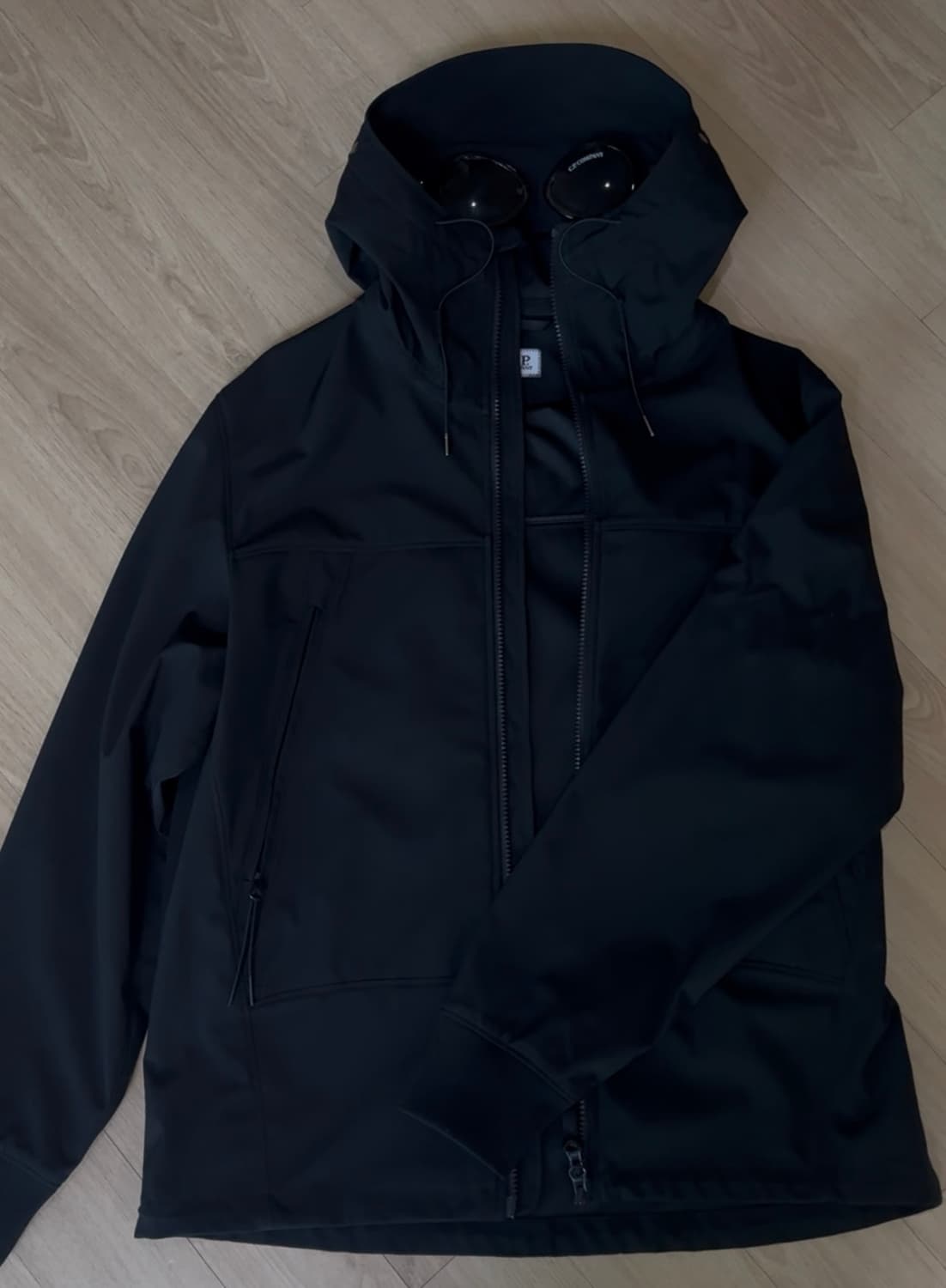 CP 컴퍼니 쉘-R 고글 자켓 블랙 M 상품이미지2