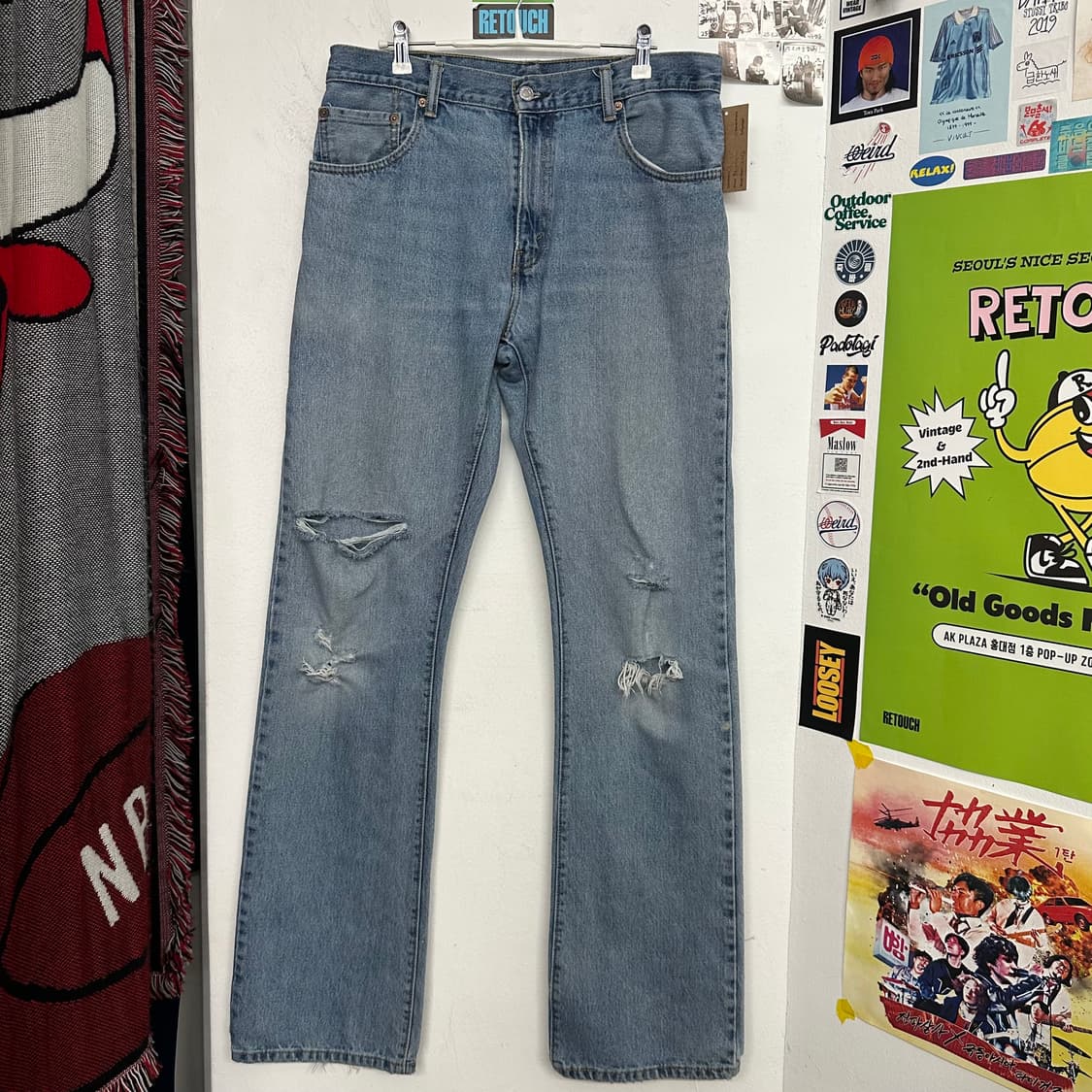 10‘s 리바이스 디스트로이드 517 부츠컷 상품이미지1