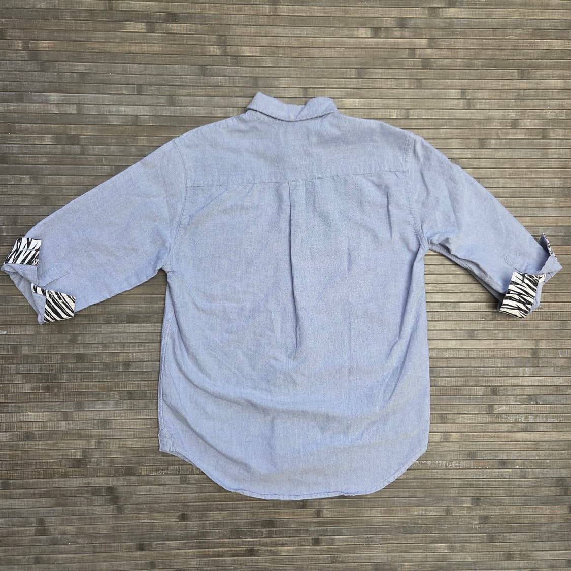 Stussy 스투시 히든 지브라 옥스포드 셔츠 상품이미지2