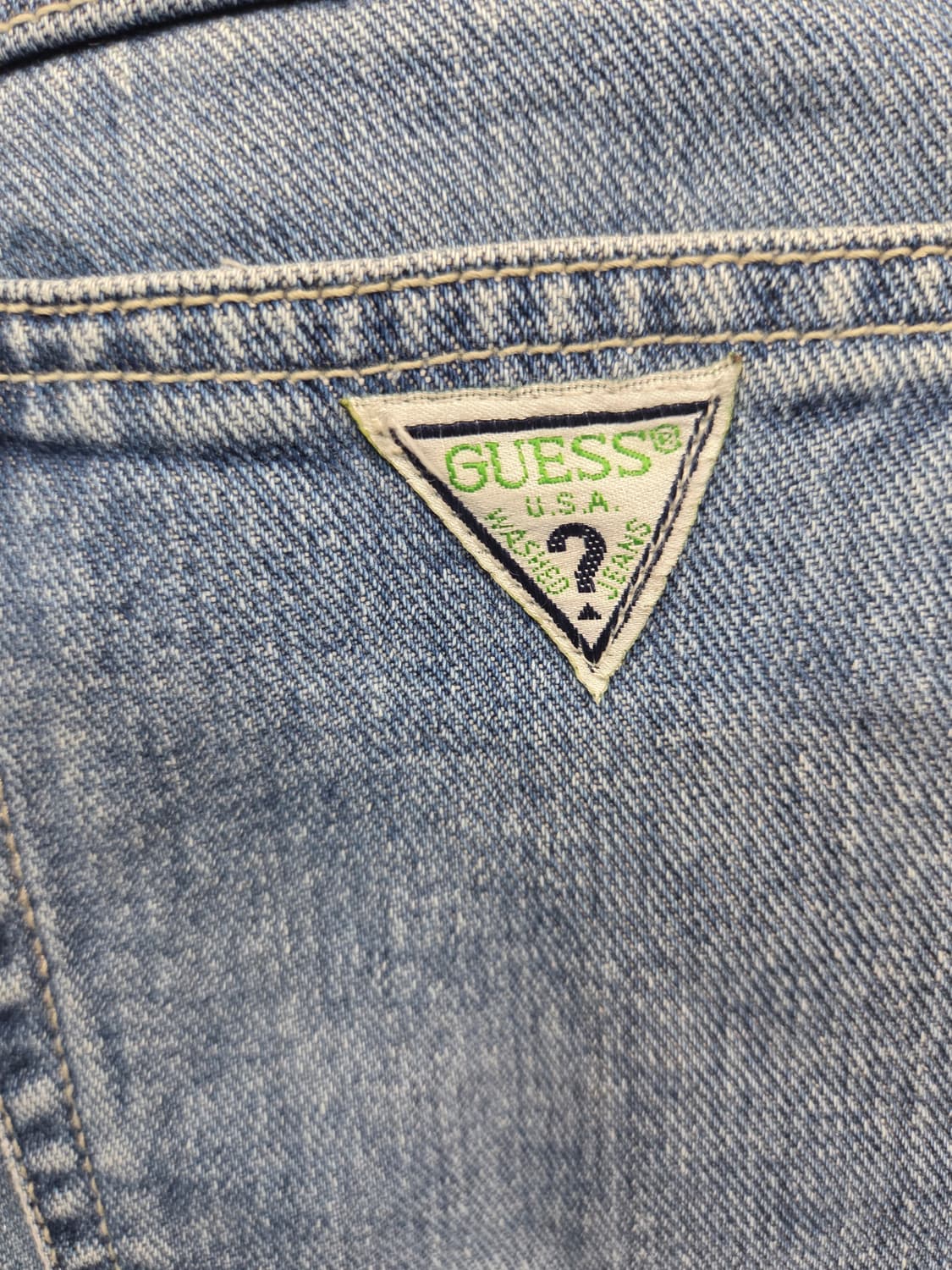 게스 올드스쿨 빈티지 데님팬츠 대략 28 29 상품이미지3