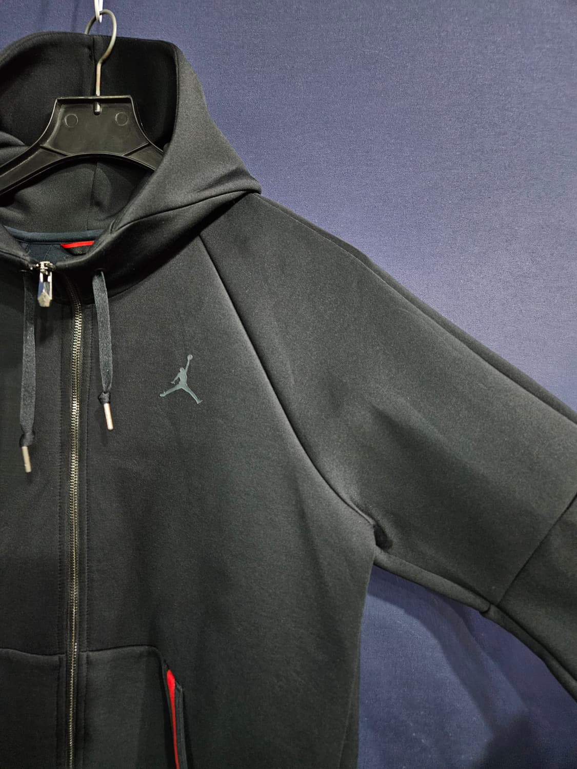 에어 조던 블랙컬러 남성 105~110 후드집업 자켓  상품이미지4