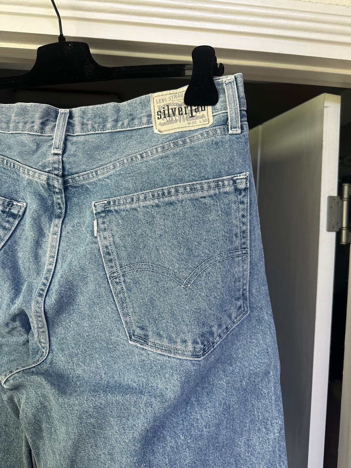 [32X30] 리바이스 실버탭 배기 데님 팬츠 중청 상품이미지4