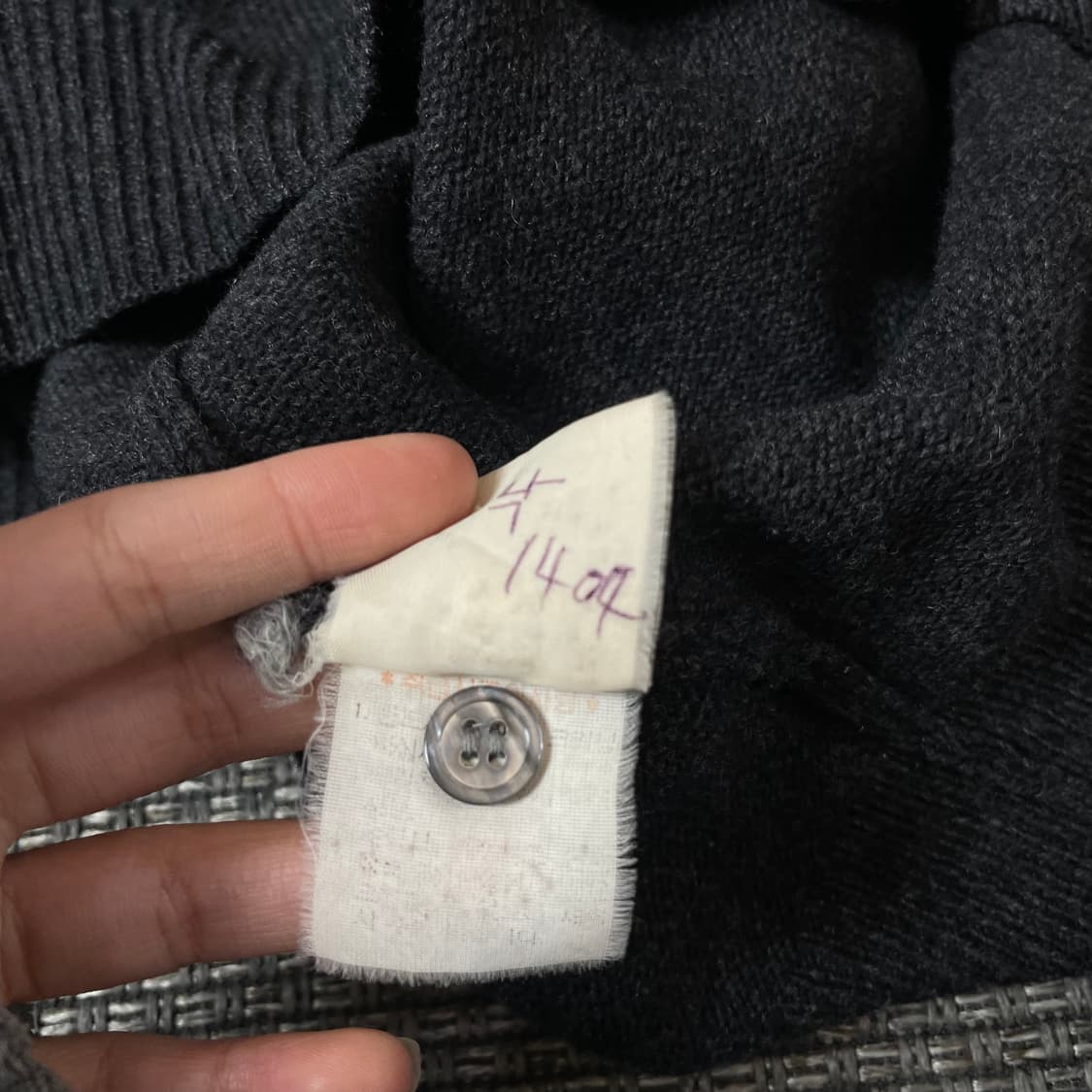 폴로랄프로렌 차콜 울 100 카라 긴팔 니트 105 상품이미지6