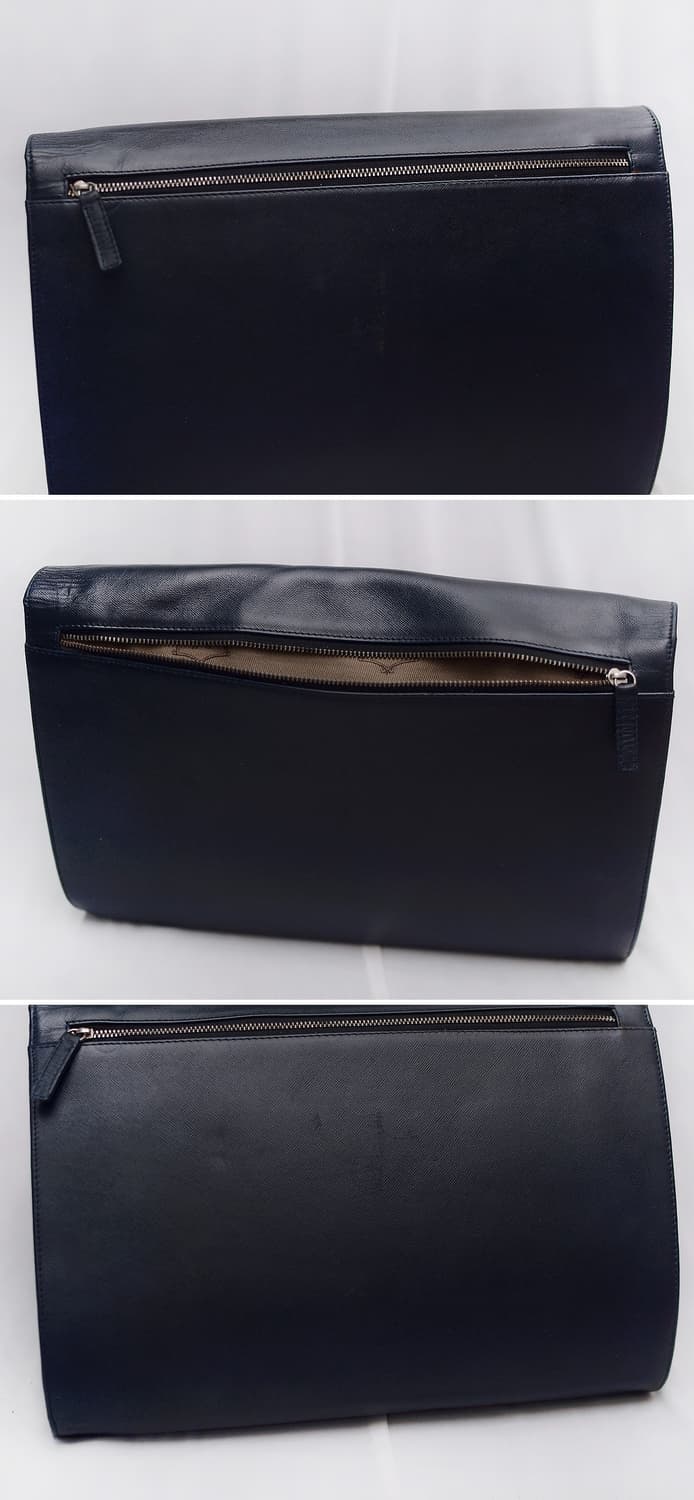 마시모두띠 한정판 레더 버클락 클러치백 도큐먼트케이스 상품이미지5