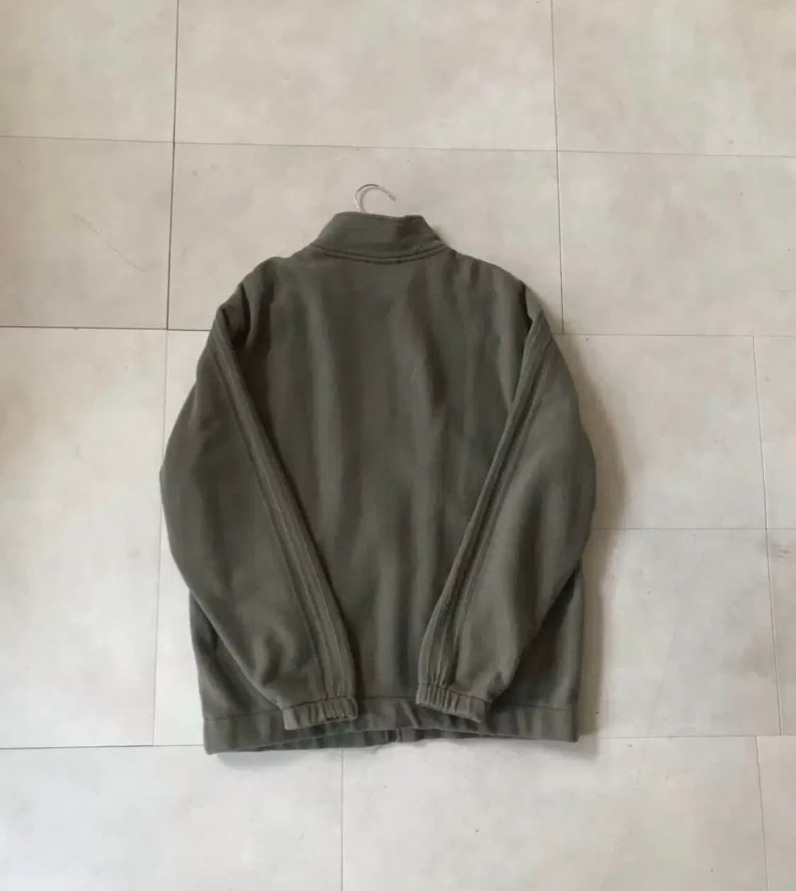 아디다스 카키 부클 져지 빈티지 아우터 자켓 상품이미지2
