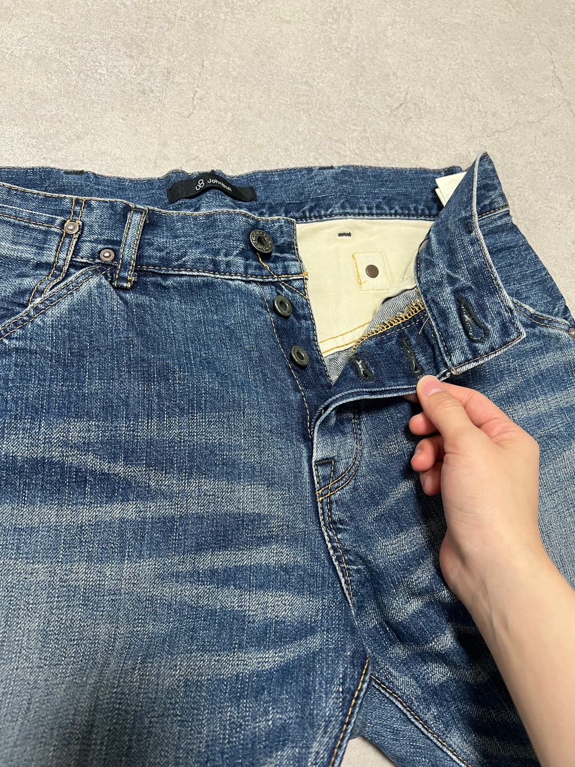 일자 데님 팬츠 상품이미지5