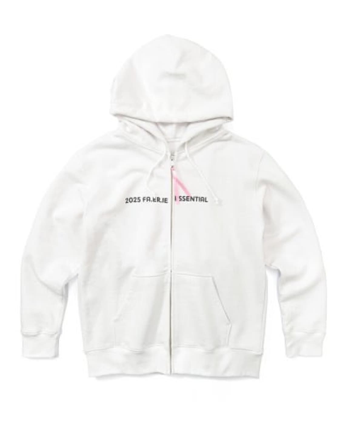 샵페어리 하트 벌룬 화이트 후드집업 상품이미지2