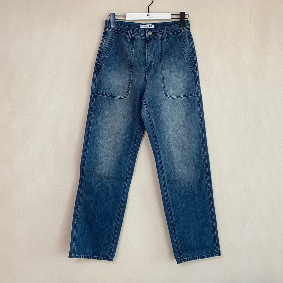 (29) 유니클로 jw앤더슨 데님워크팬츠 상품이미지1