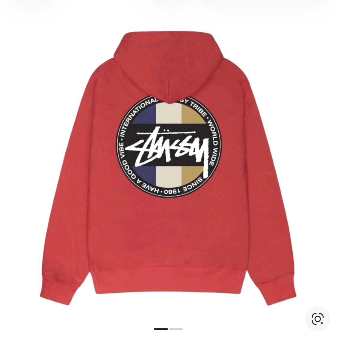 스투시 클래식 닷 후드 페퍼 상품이미지2