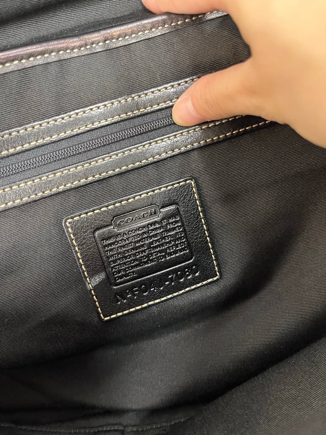 Coach Black Chic Shoulder Bag 상품이미지9