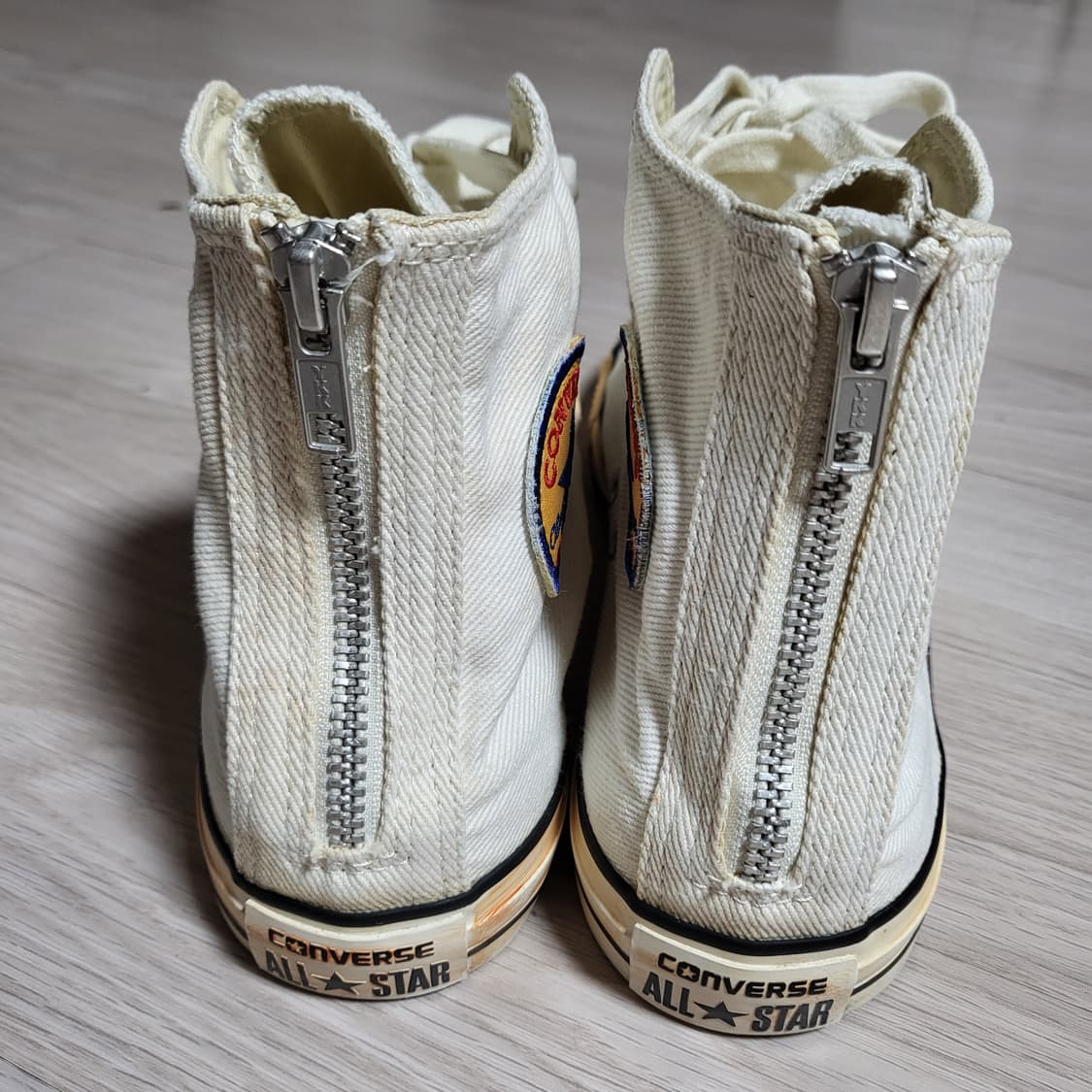 컨버스 척테일러 워시드 백집 크림(260) 상품이미지5