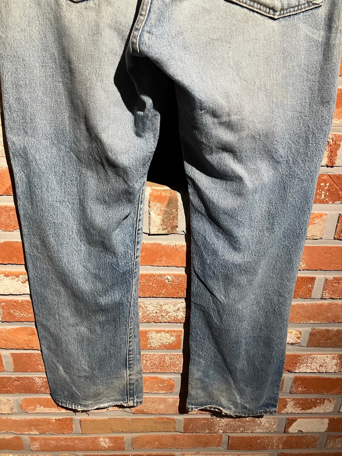 80s USA 빈티지 리바이스 501 이행기 논셀비지 데님 팬츠 상품이미지7