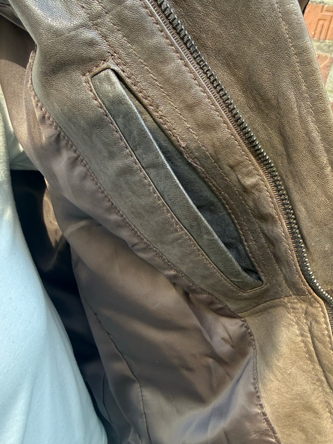 크리스크리스티 브라운 자켓 상품이미지6