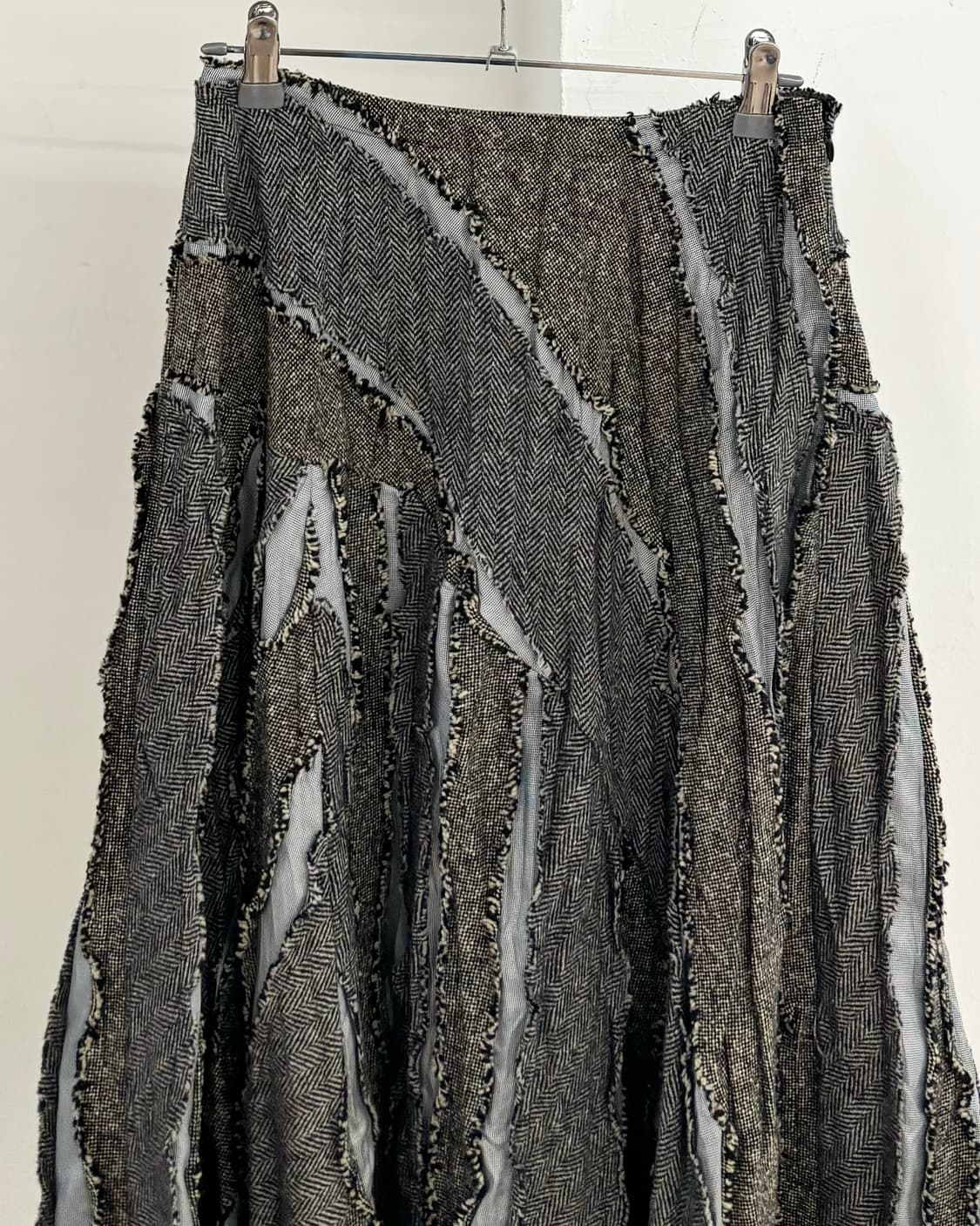 플라스 몽테피 프릴 빈티지 울 스커트 상품이미지2