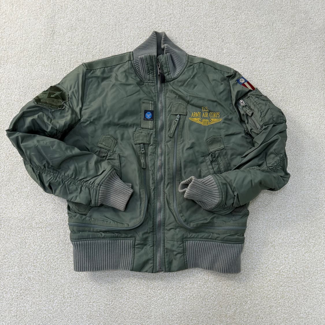 [M] 엑스톤즈 US ARMY 항공점퍼 0119T1 상품이미지1