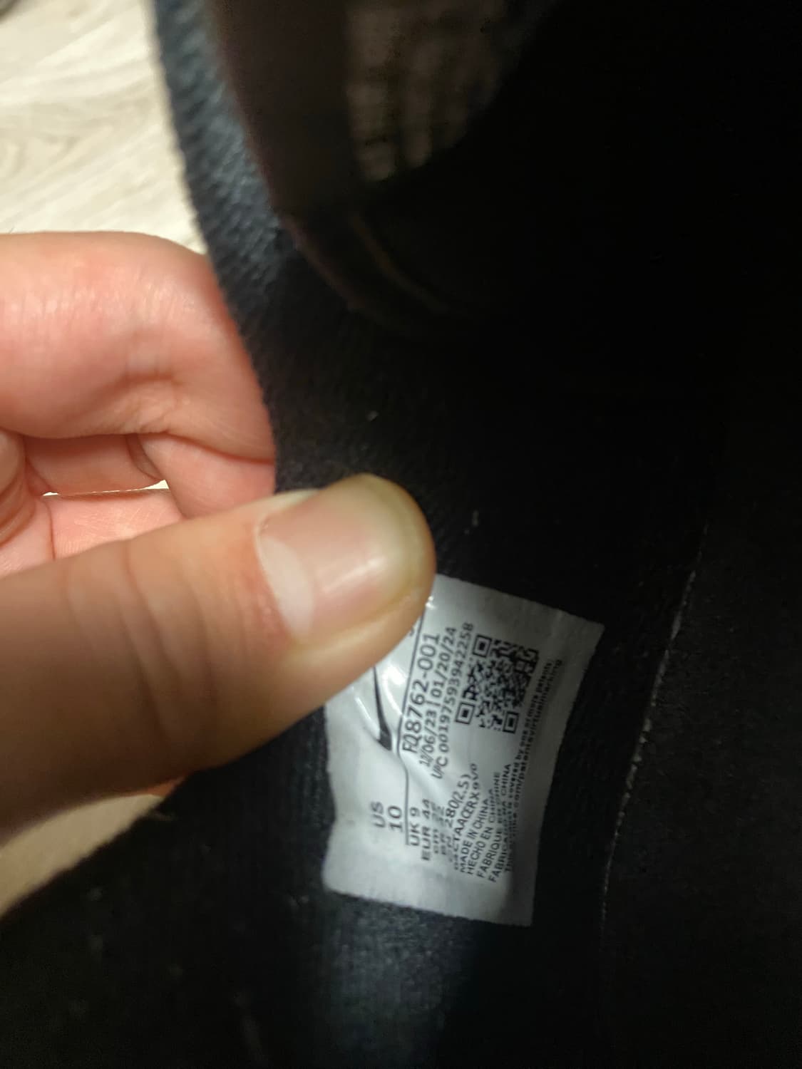 나이키 필드 제너럴 블랙 화이트 상품이미지4