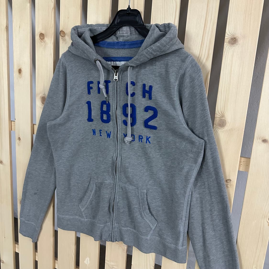 (S) 아베크롬비 그레이 후드집업 상품이미지2