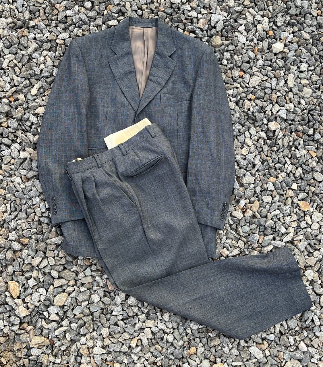 Aquascutum 빈티지 수트 셋업 (실측확인) 상품이미지1